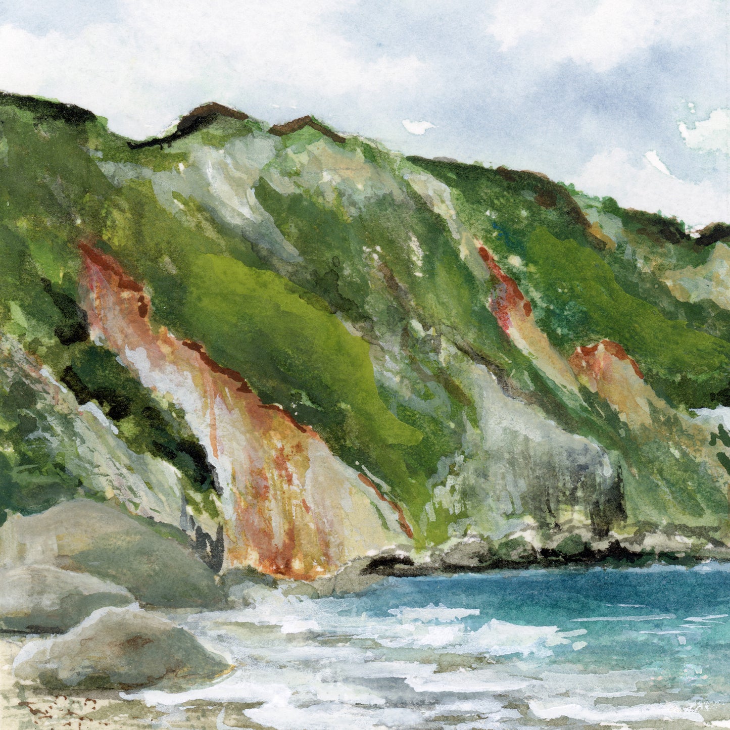 "Petani Cliffs"