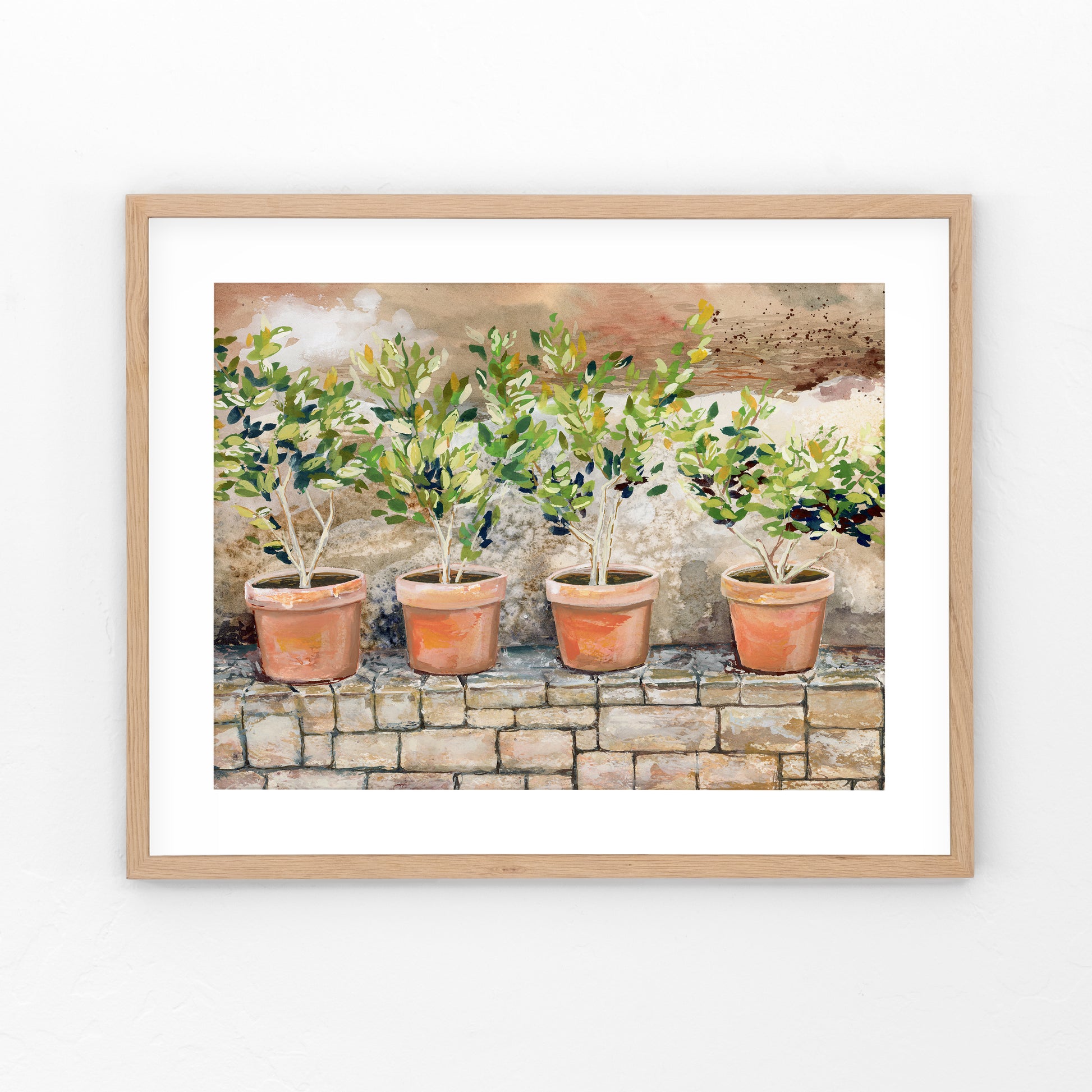 potted plant wall art Pot Wall" – Hilltop Creative Co