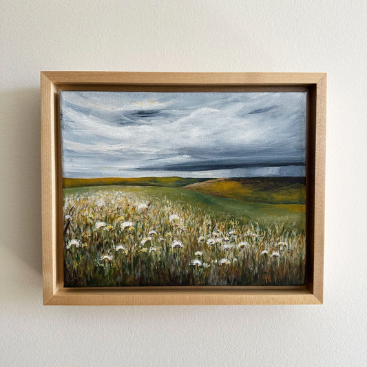 "Queen Anne's Lace" Framed Original Acrylic Painting